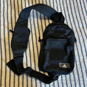 adidas Black sling Backpack